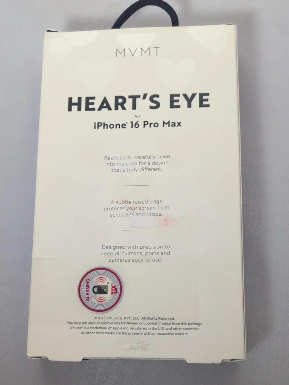 MVMT Heart's Eye Beaded Phone Case iPhone 16 Pro Max